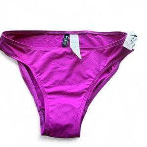 Ralph Lauren Women's Bright Magenta Bikini Bottom